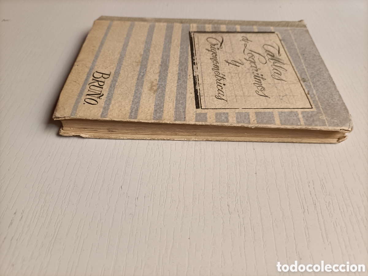 Libros de segunda mano: Tabla de logaritmos y trigonom&eacute;tricas Ediciones Bru&ntilde;o 1956. Escuela ense&ntilde;anza - Foto 5