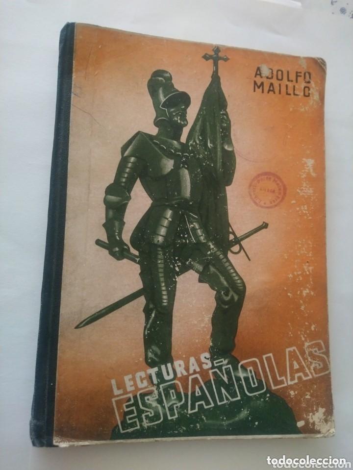 Libros de segunda mano: Lecturas espa&ntilde;olas por Adolfo Maillo 1943 - Foto 1