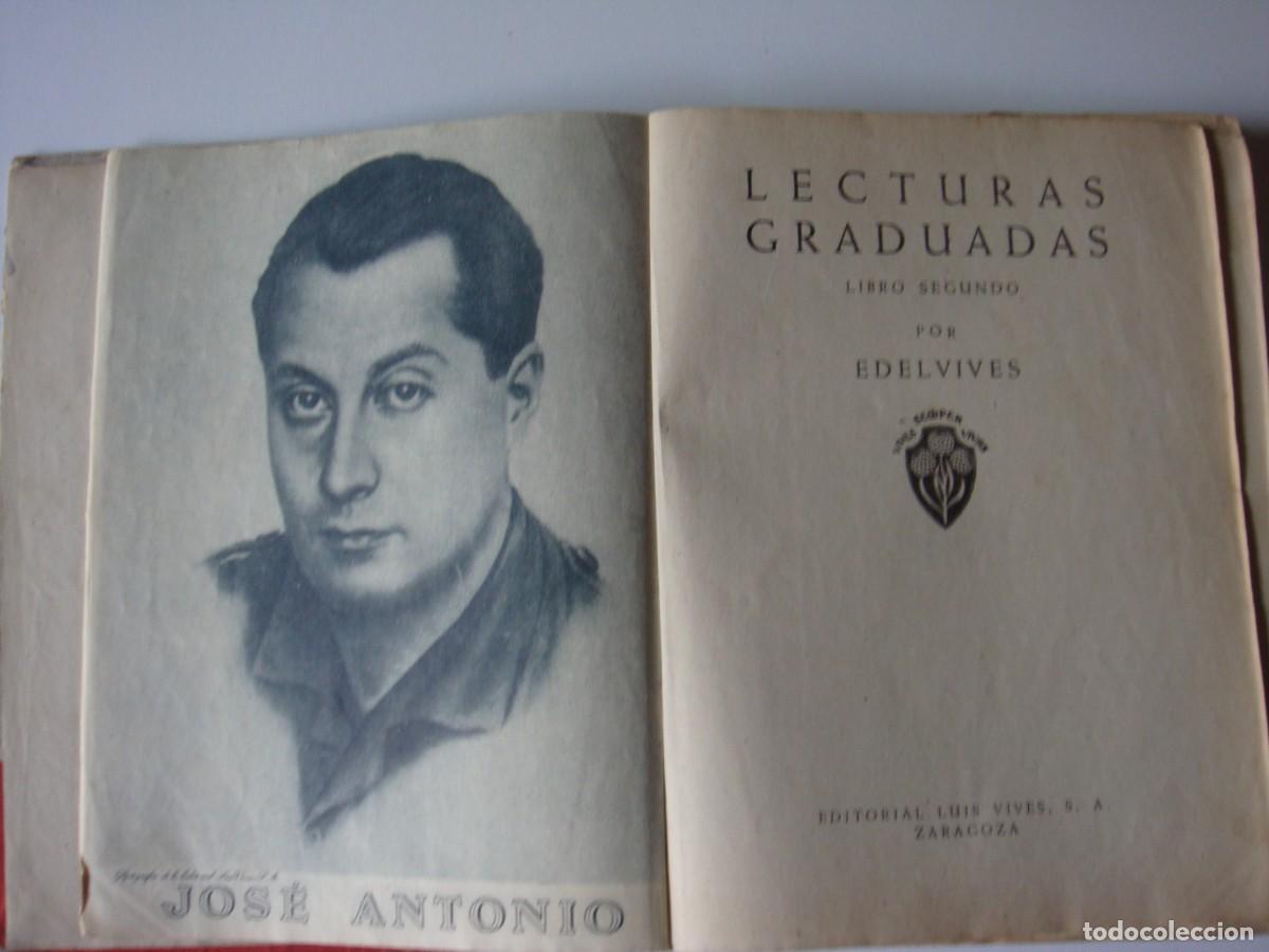 Libros de segunda mano: LECTURAS GRADUADAS LIBRO SEGUNDO EDELVIVES 1943 - Foto 3