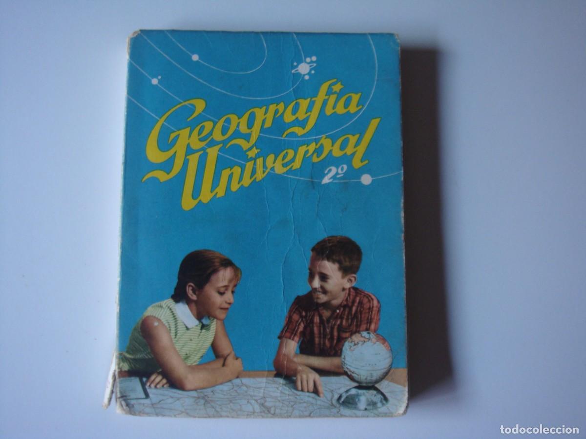 Libros de segunda mano: GEOGRAFIA UNIVERSAL 2&ordm; A&Ntilde;O EDICIONES S.M. 1961 - Foto 2