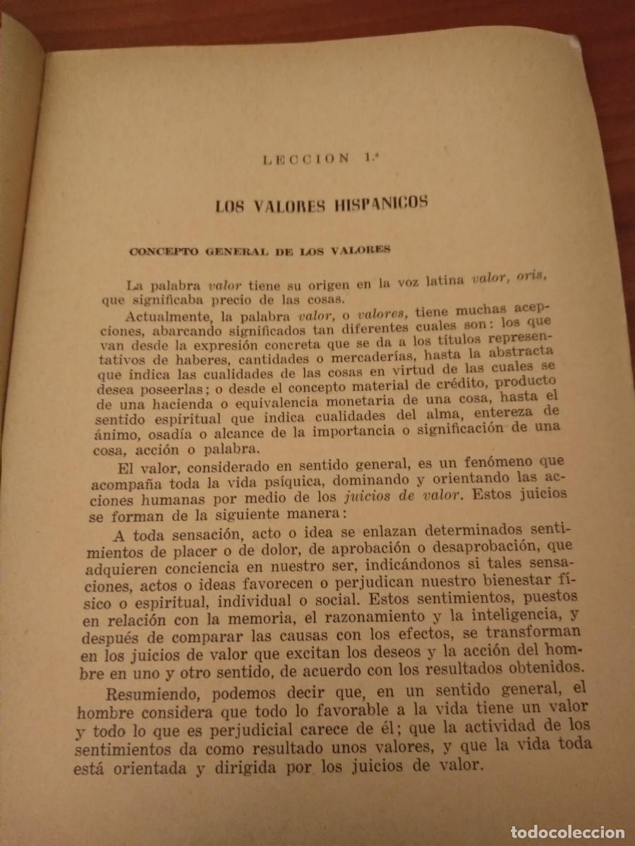 Libros de segunda mano: FORMACI&Oacute;N del ESPIRITU NACIONAL 3r Curso, A. RODRIGO SOSPEDRA 1955 y Librito-programa. - Foto 4