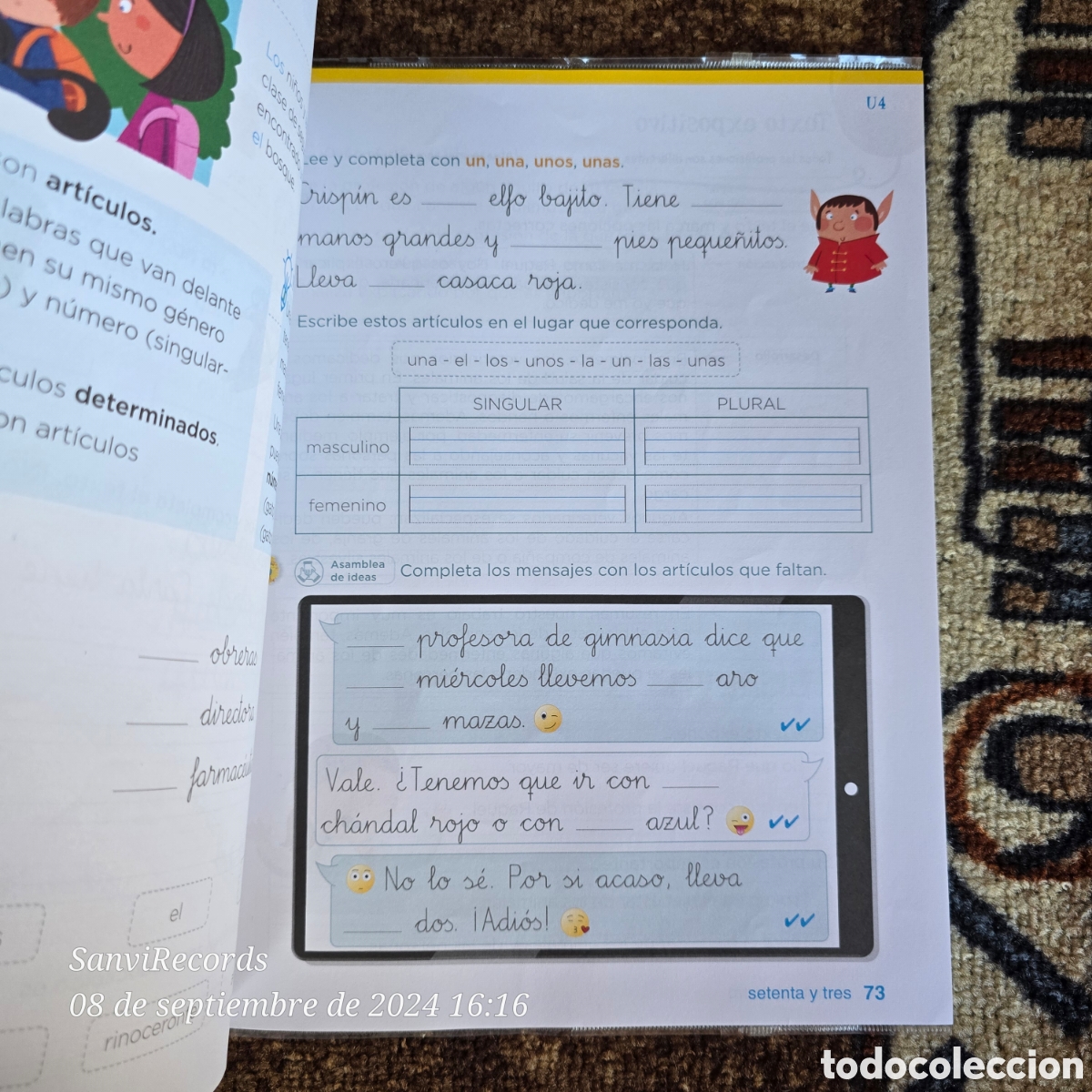 Libros de segunda mano: LENGUA, 2 PRIMARIA, PRIMER TRIMESTRE (ANAYA) - Foto 2