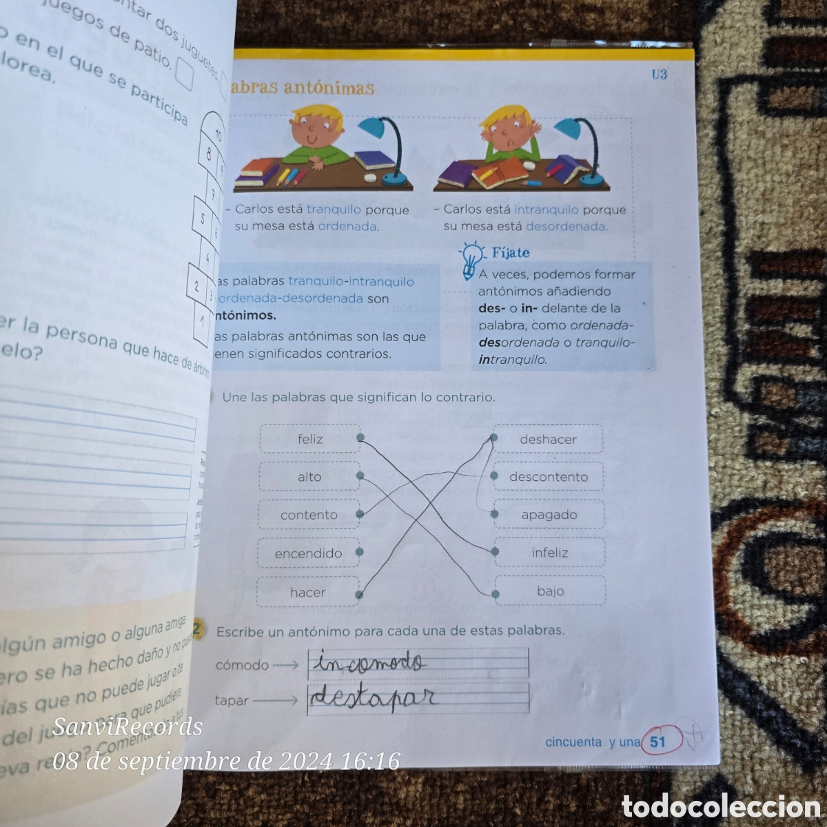 Libros de segunda mano: LENGUA, 2 PRIMARIA, PRIMER TRIMESTRE (ANAYA) - Foto 3