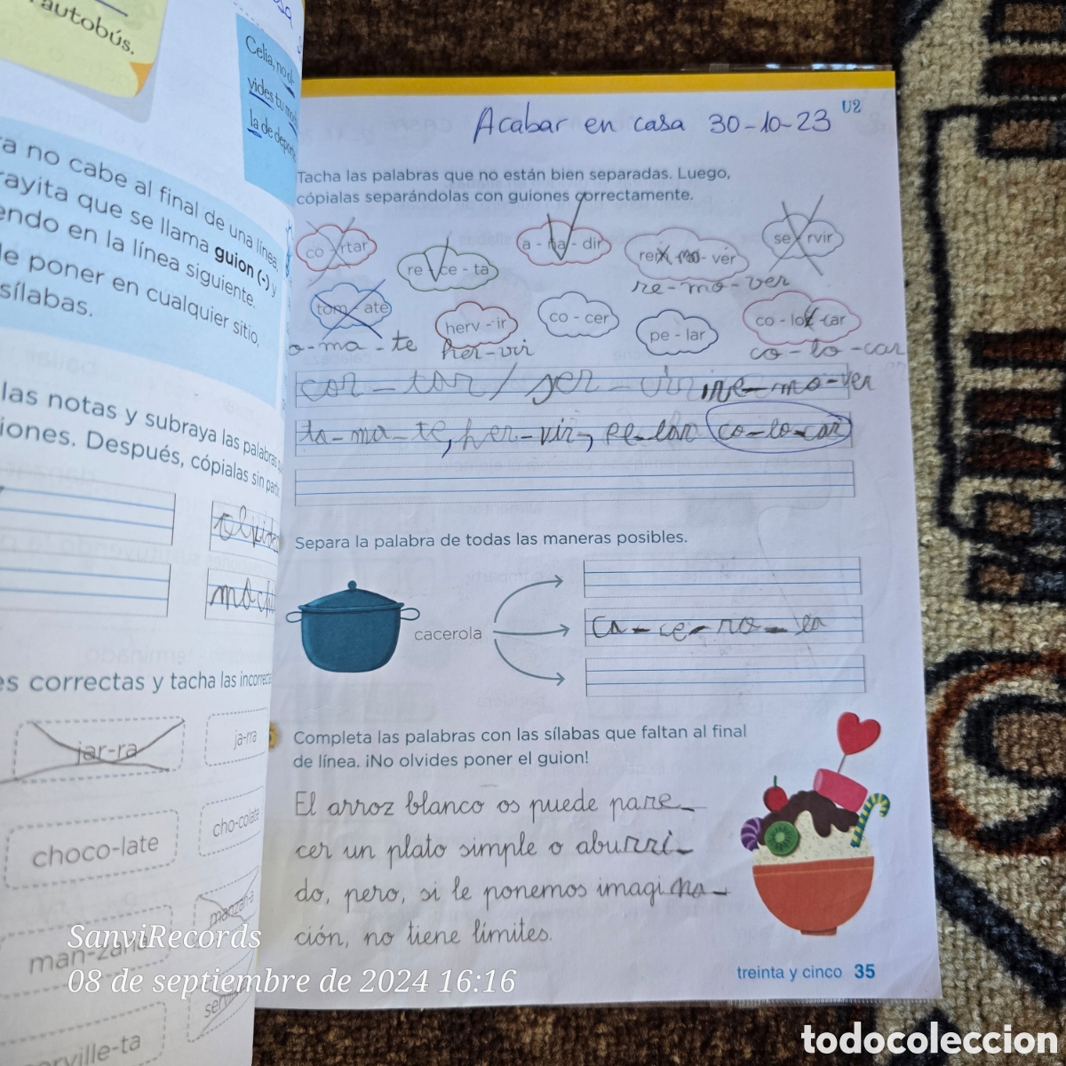 Libros de segunda mano: LENGUA, 2 PRIMARIA, PRIMER TRIMESTRE (ANAYA) - Foto 5