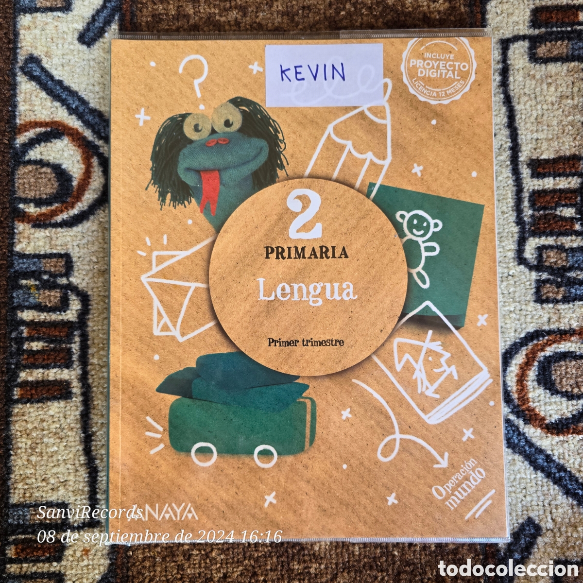 Libros de segunda mano: LENGUA, 2 PRIMARIA, PRIMER TRIMESTRE (ANAYA) - Foto 1