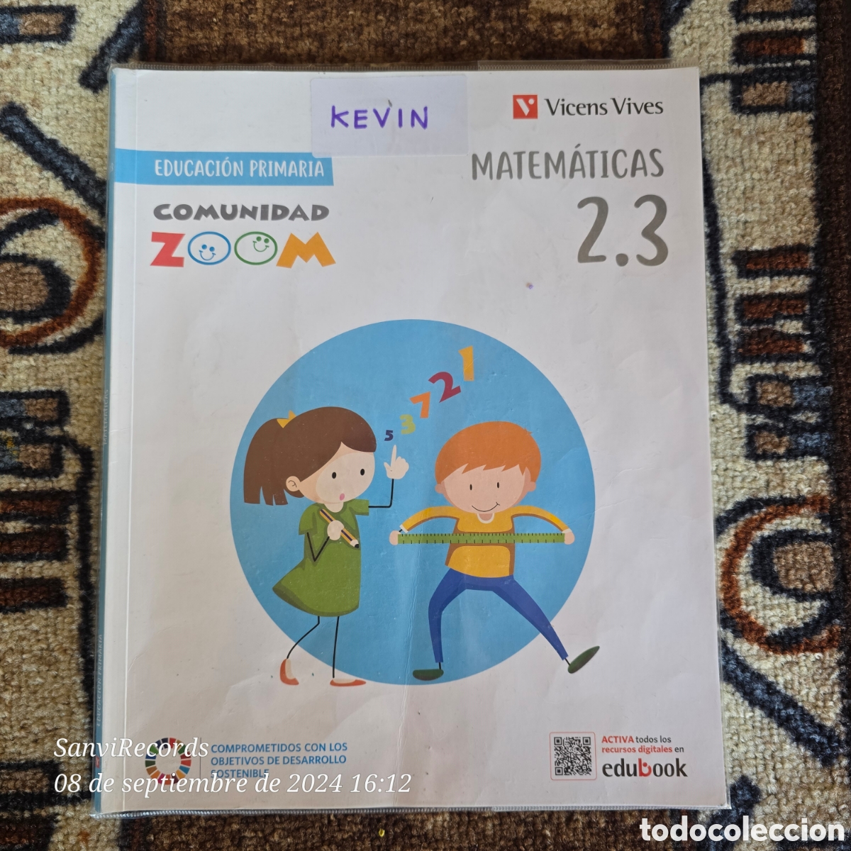 Libros de segunda mano: MATEM&Aacute;TICAS 2.3 (VICENS VIVES) - Foto 1