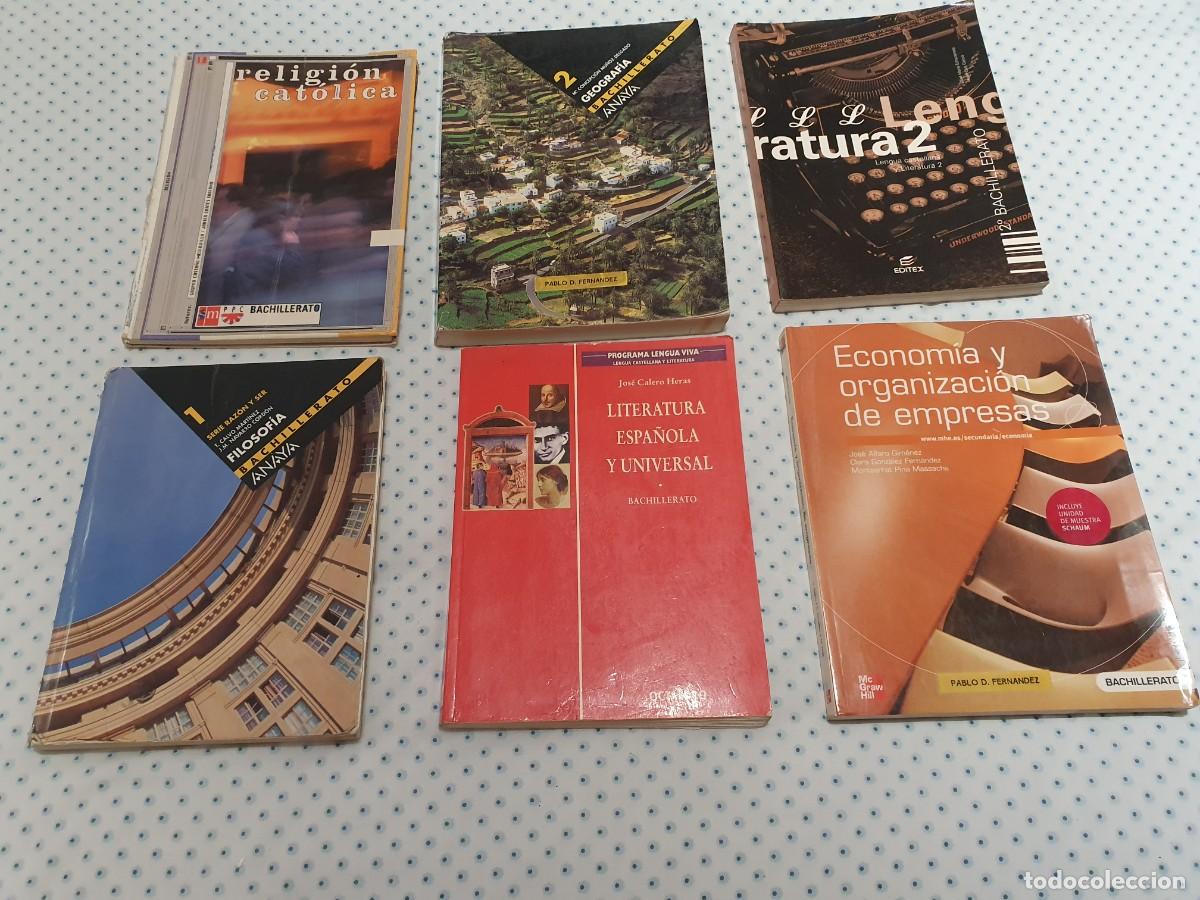 Libros de segunda mano: Lote 2340. 6 libros de 1&ordm; y 2&ordm; bachiller - Foto 1