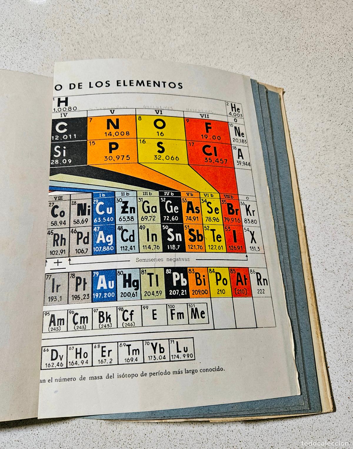 Libros de segunda mano: Elementos de Qu&iacute;mica de Cabezas Serra, Miguel - Foto 5
