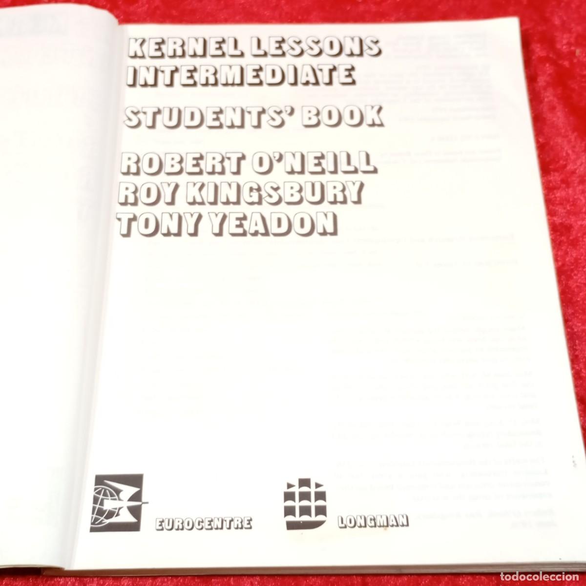 Libros de segunda mano: STUDENTS BOOK - KERNEL LESSONS INTERMEDIATE - EUROCENTRE - 1984 / 722 - Foto 5