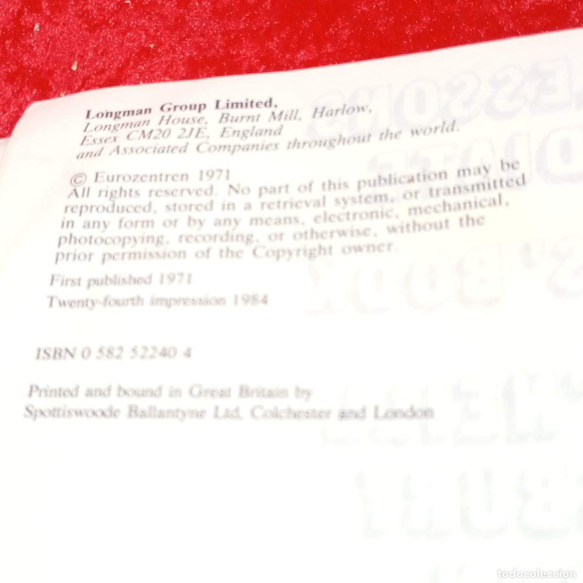 Libros de segunda mano: STUDENTS BOOK - KERNEL LESSONS INTERMEDIATE - EUROCENTRE - 1984 / 722 - Foto 7