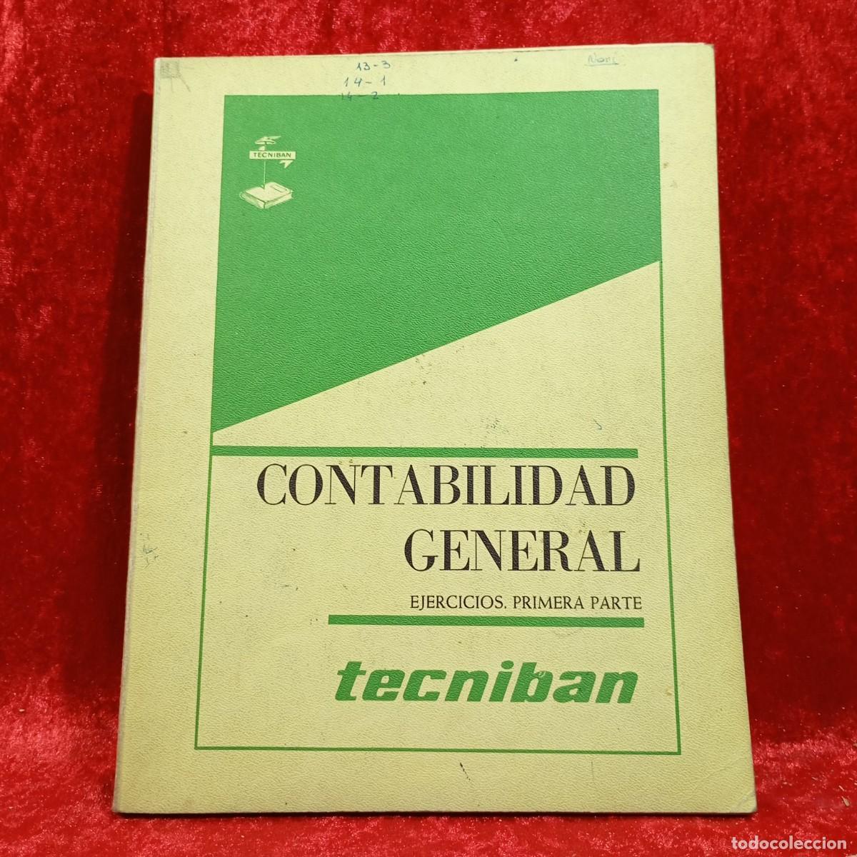 Libros de segunda mano: CONTABILIDAD GENERAL - EJERCICIOS - PRIMERA PARTE - TECNIBAN - 1973 / 732 - Foto 1