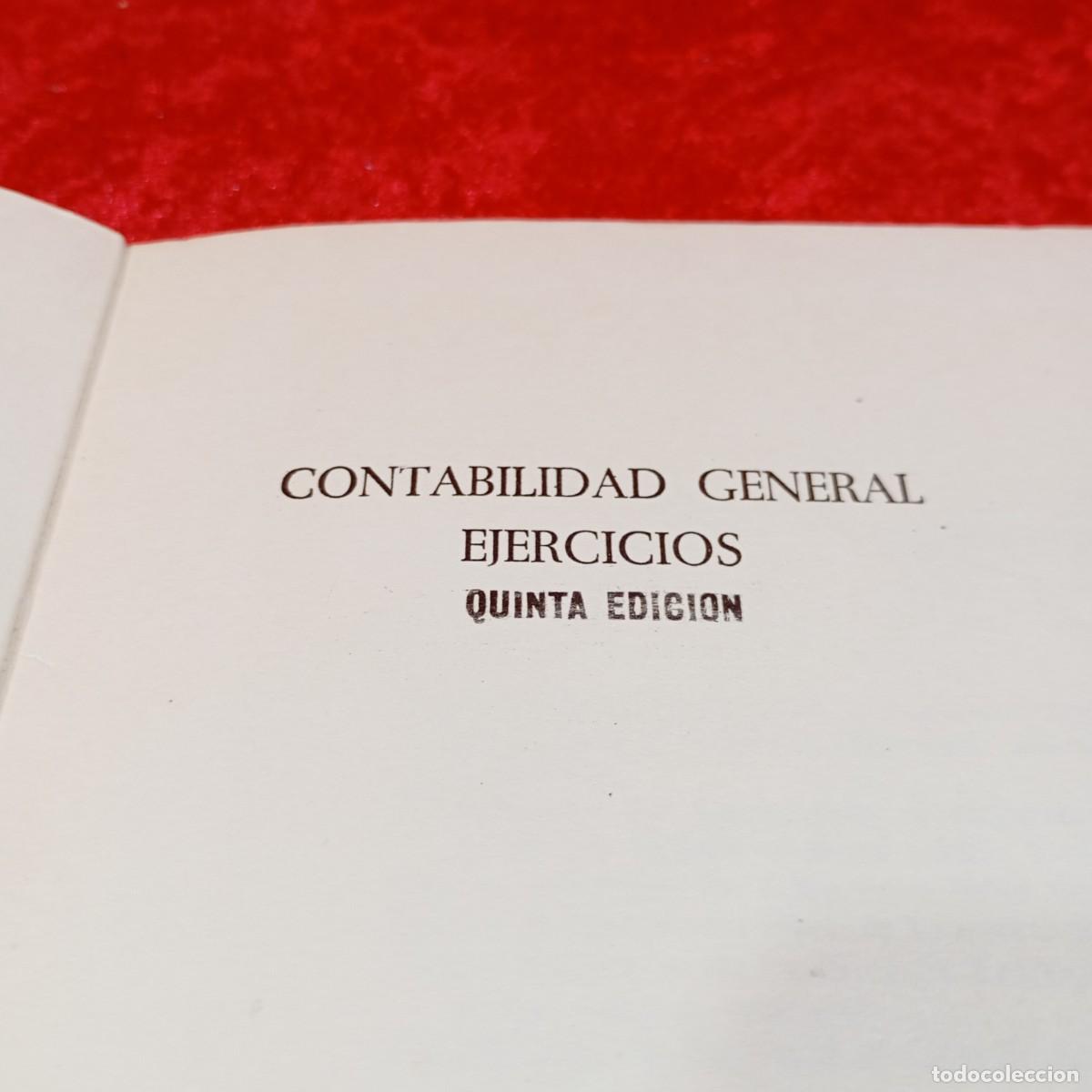 Libros de segunda mano: CONTABILIDAD GENERAL - EJERCICIOS - PRIMERA PARTE - TECNIBAN - 1973 / 732 - Foto 6