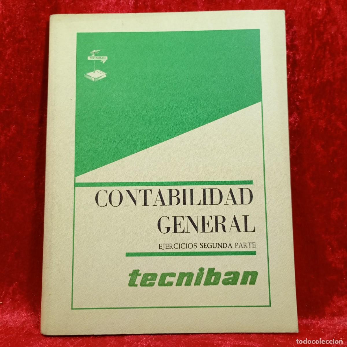 Libros de segunda mano: CONTABILIDAD GENERAL - EJERCICIOS - SEGUNDA PARTE - TECNIBAN - 1973 / 733 - Foto 1
