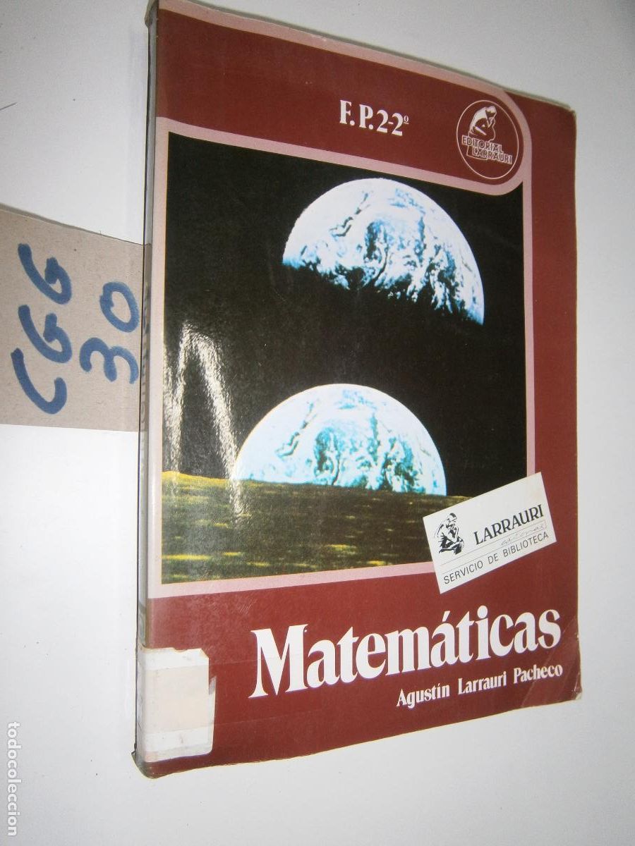 Libros de segunda mano: ANTIGUO LIBRO DE TEXTO - MATEMATICAS FP2 - 2&ordm; - Foto 1