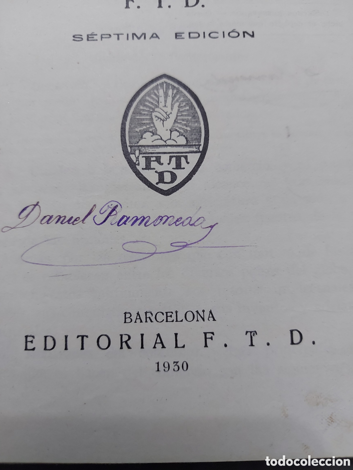 Libros de segunda mano: TENEDURIA DE LIBROS a&ntilde;o 1930,2&deg;grado - Foto 2