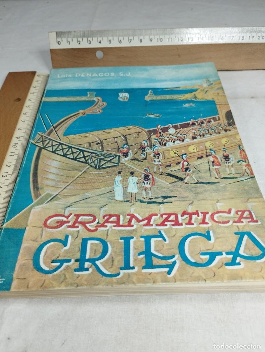 Libros de segunda mano: Gram&aacute;tica griega. Luis Denagos 1965 - Foto 1