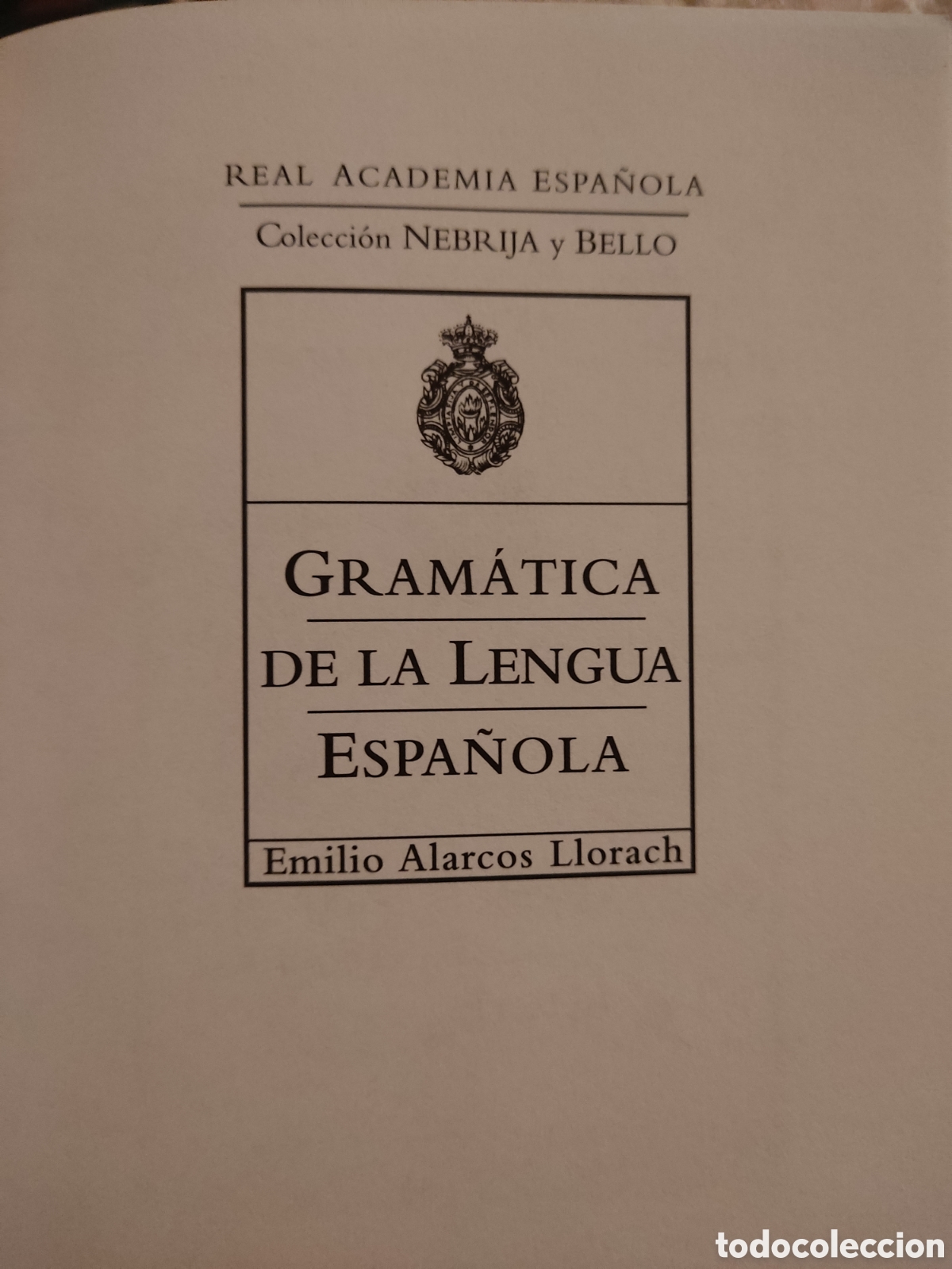Libros de segunda mano: Gram&aacute;tica de la lengua espa&ntilde;ola - Foto 3