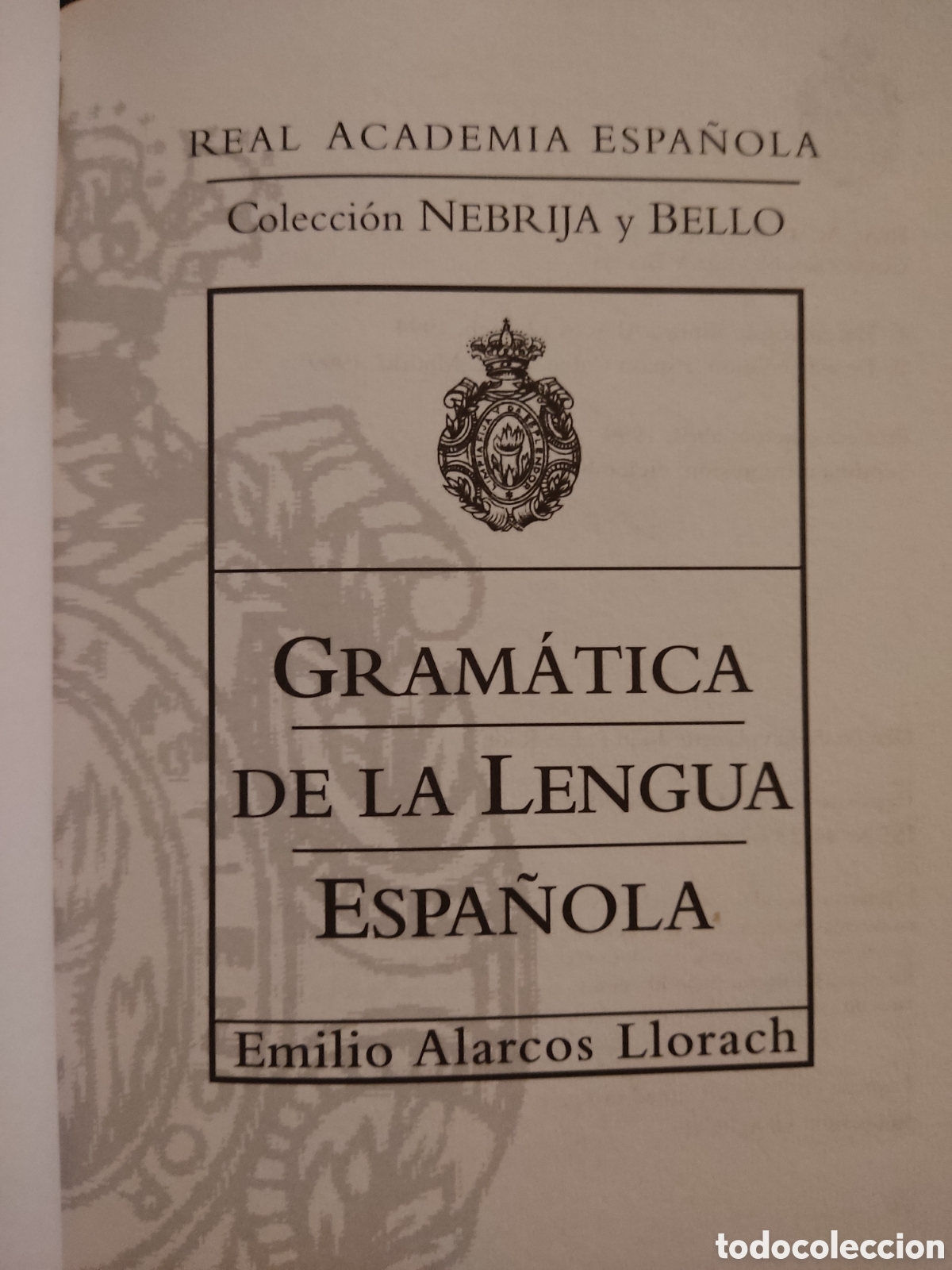 Libros de segunda mano: Gram&aacute;tica de la lengua espa&ntilde;ola - Foto 4