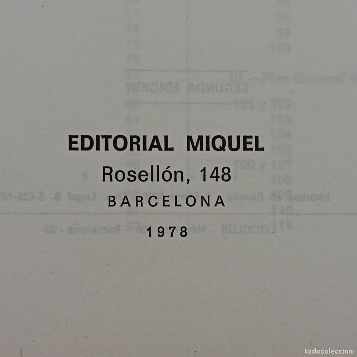 Libros de segunda mano: CONTABILIDAD - 111 EJERCICIOS PROGRAMADOS - ALFREDO ROCAFORT - EDITORIAL MIQUEL - 1978 / 1084 - Foto 4