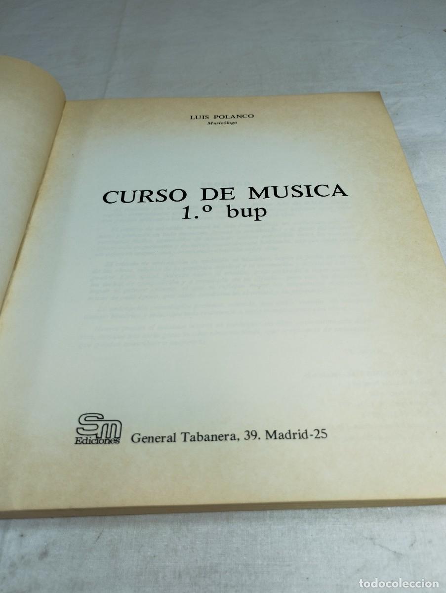 Libros de segunda mano: M&uacute;sica, primero de bachillerato. Ediciones SM - Foto 2