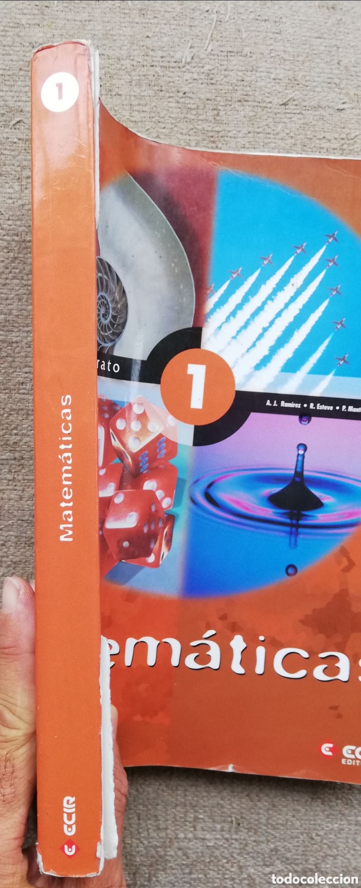 Libros de segunda mano: Matem&aacute;ticas 1 1&ordm; Bachillerato Ecir. VV. AA. Edici&oacute;n 2002 - Foto 2