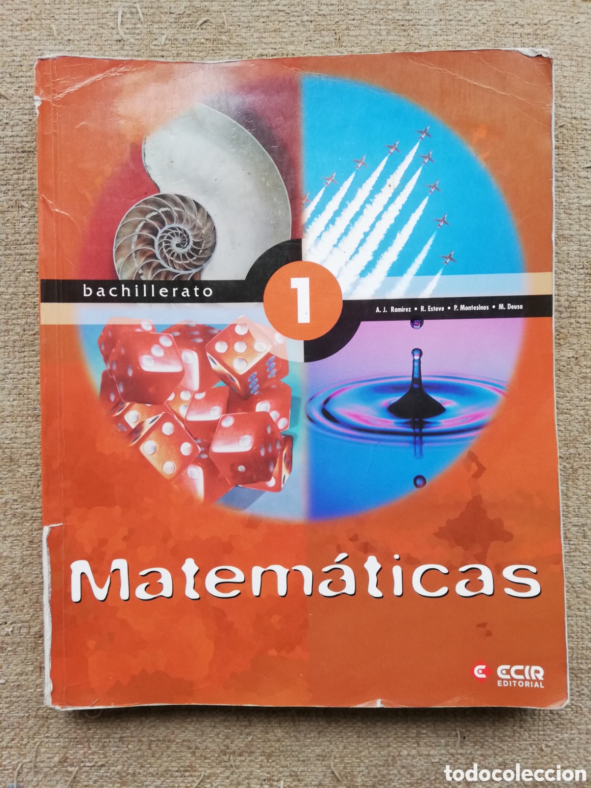 Libros de segunda mano: Matem&aacute;ticas 1 1&ordm; Bachillerato Ecir. VV. AA. Edici&oacute;n 2002 - Foto 1