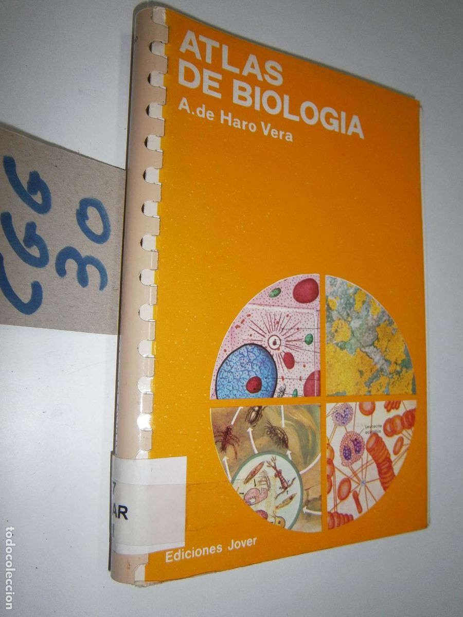 Libros de segunda mano: ANTIGUO LIBRO DE TEXTO - ATLAS DE BIOLOGIA - Foto 1