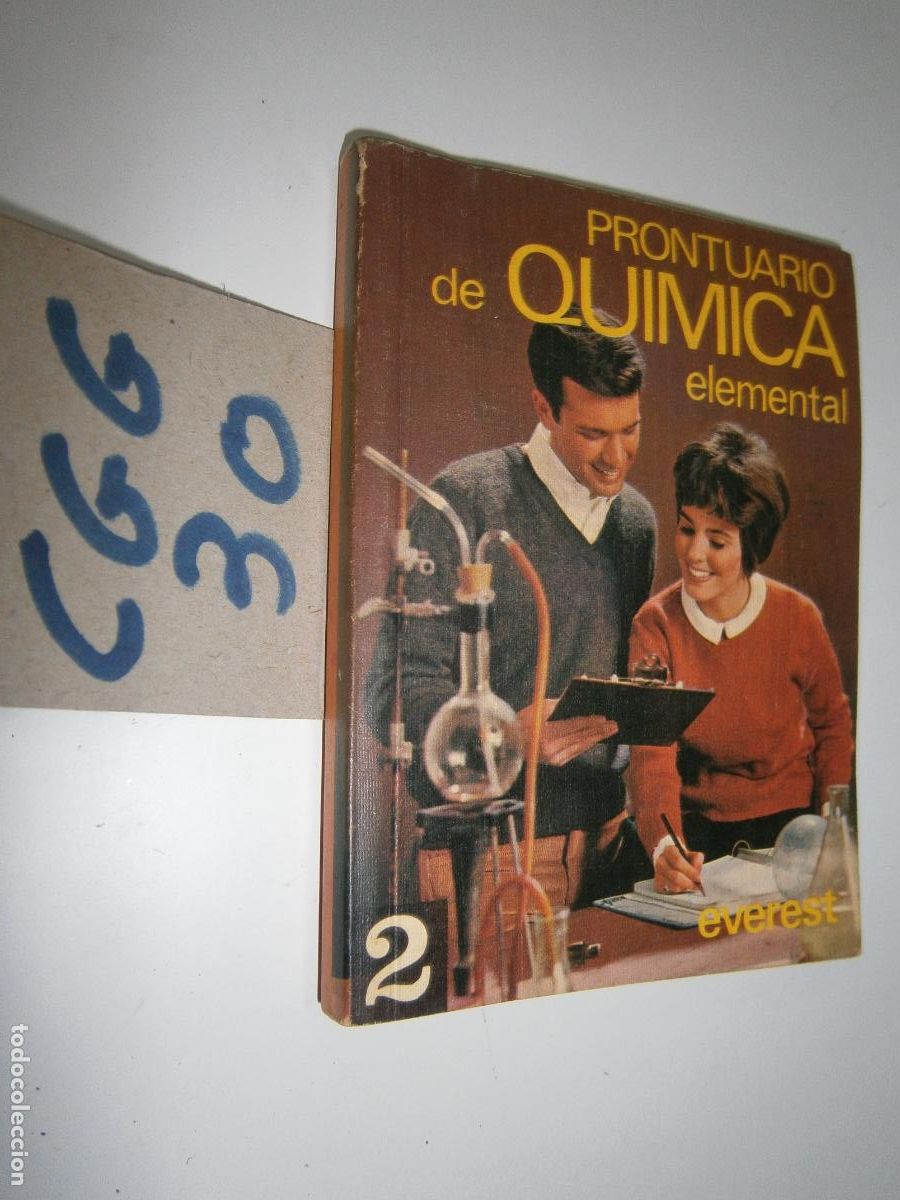 Libros de segunda mano: ANTIGUO LIBRO DE TEXTO - PRONTUARIO DE QUIMICA ELEMENTAL - Foto 1