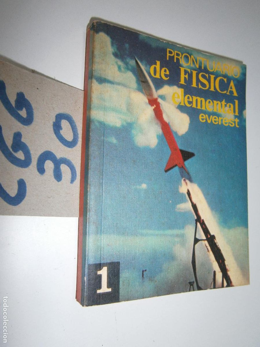 Gebrauchte B&uuml;cher: ANTIGUO LIBRO DE TEXTO - PRONTUARIO DE FISICA ELEMENTAL