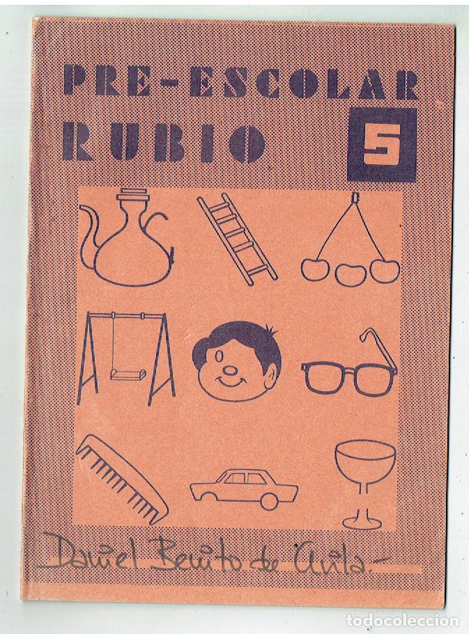 Libros de segunda mano: MATERIAL ESCOLAR. PRE- ESCOLAR RUBIO 5. EDICIONES TECNICAS RUBIO, 1977(ST/B2.2) - Foto 1