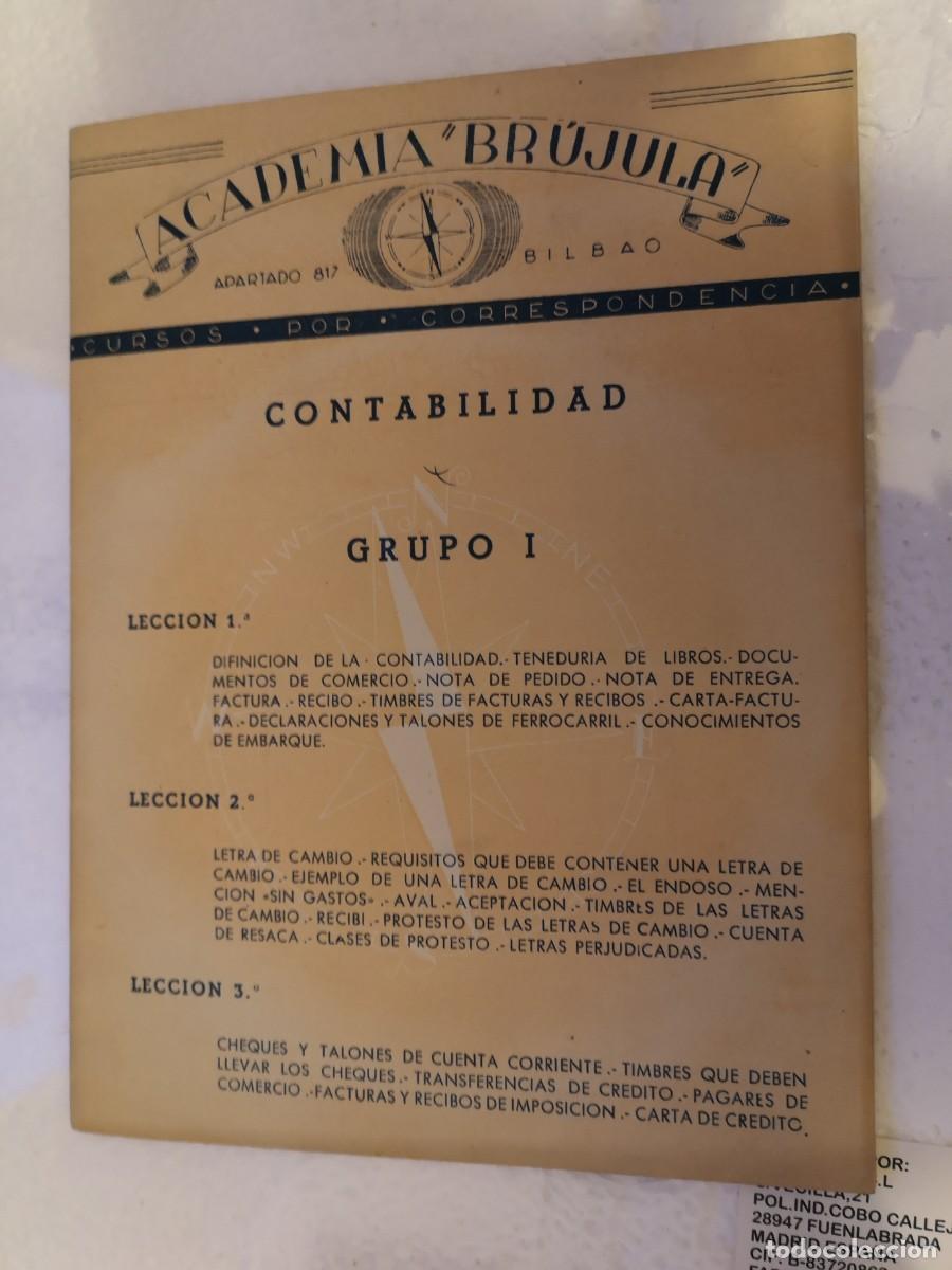 Libros de segunda mano: Libro Academia Brujula Contabilidad I - Foto 1