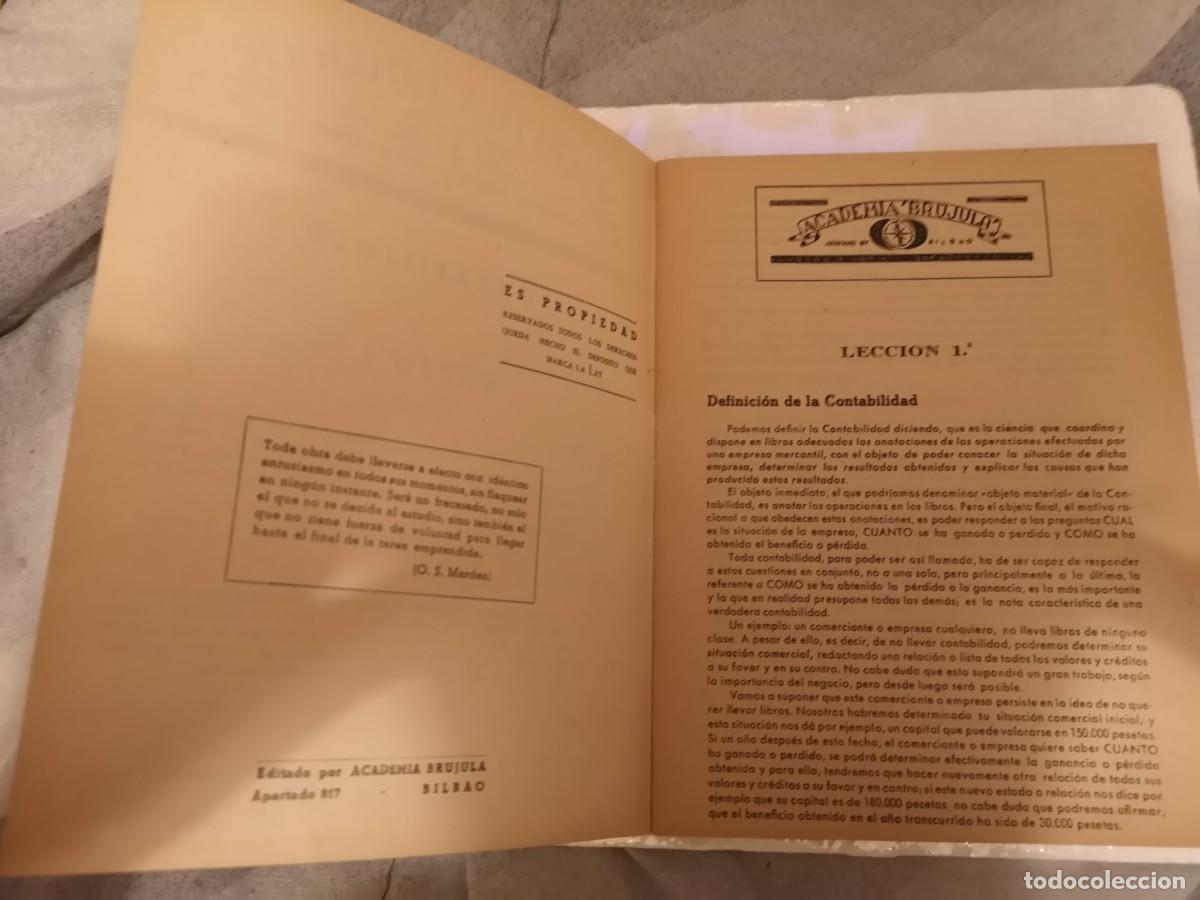 Libros de segunda mano: Libro Academia Brujula Contabilidad I - Foto 2