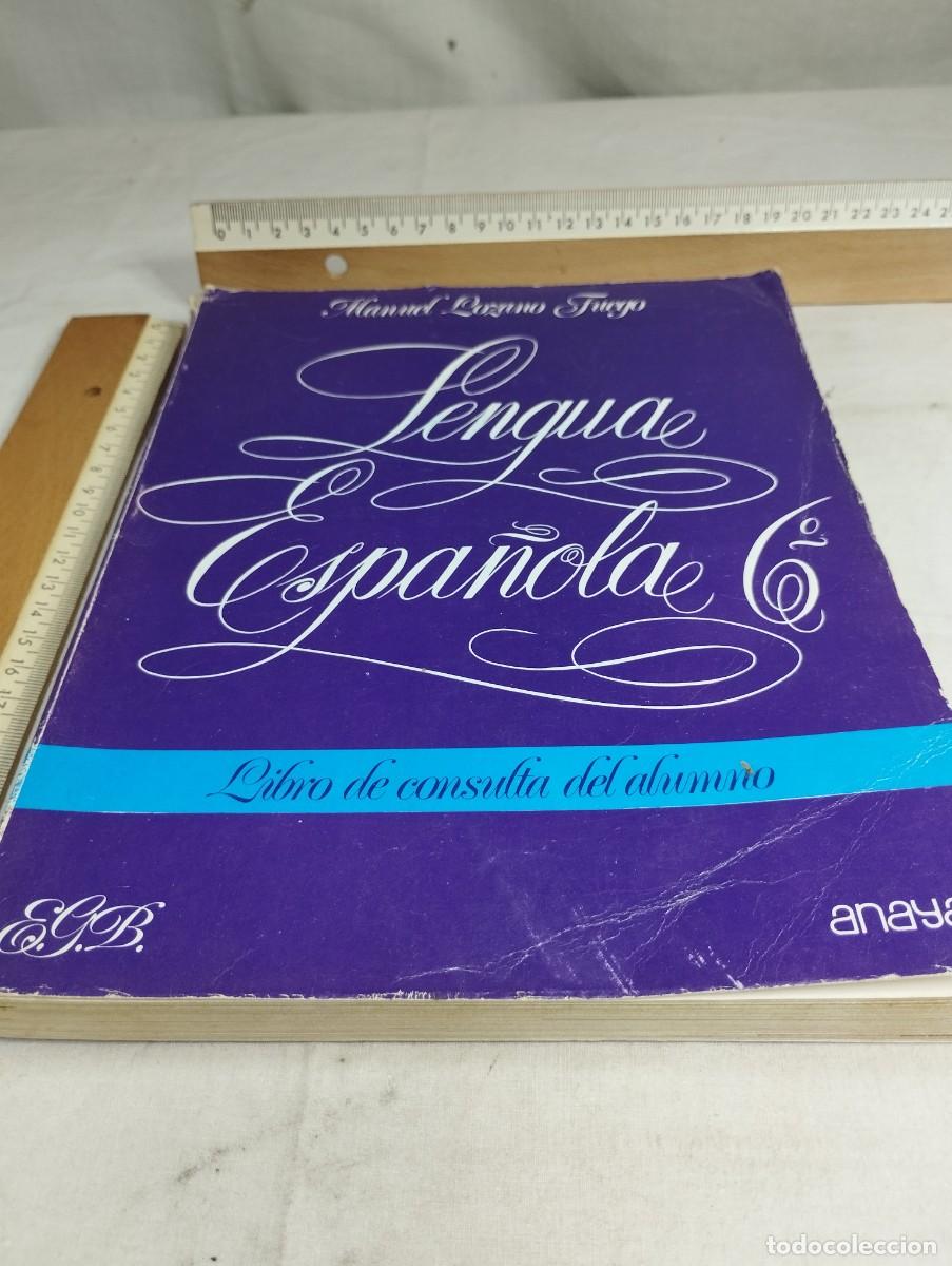 Libros de segunda mano: Lengua espa&ntilde;ola. Sexto de E.G.B. Editorial Anaya. - Foto 1