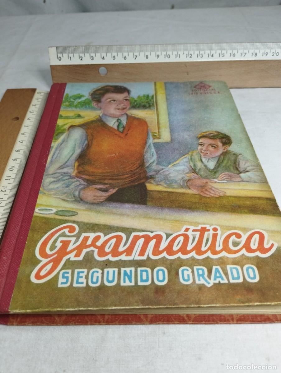 Libros de segunda mano: Gram&aacute;tica, segundo grado. Editorial Luis Vives. - Foto 1