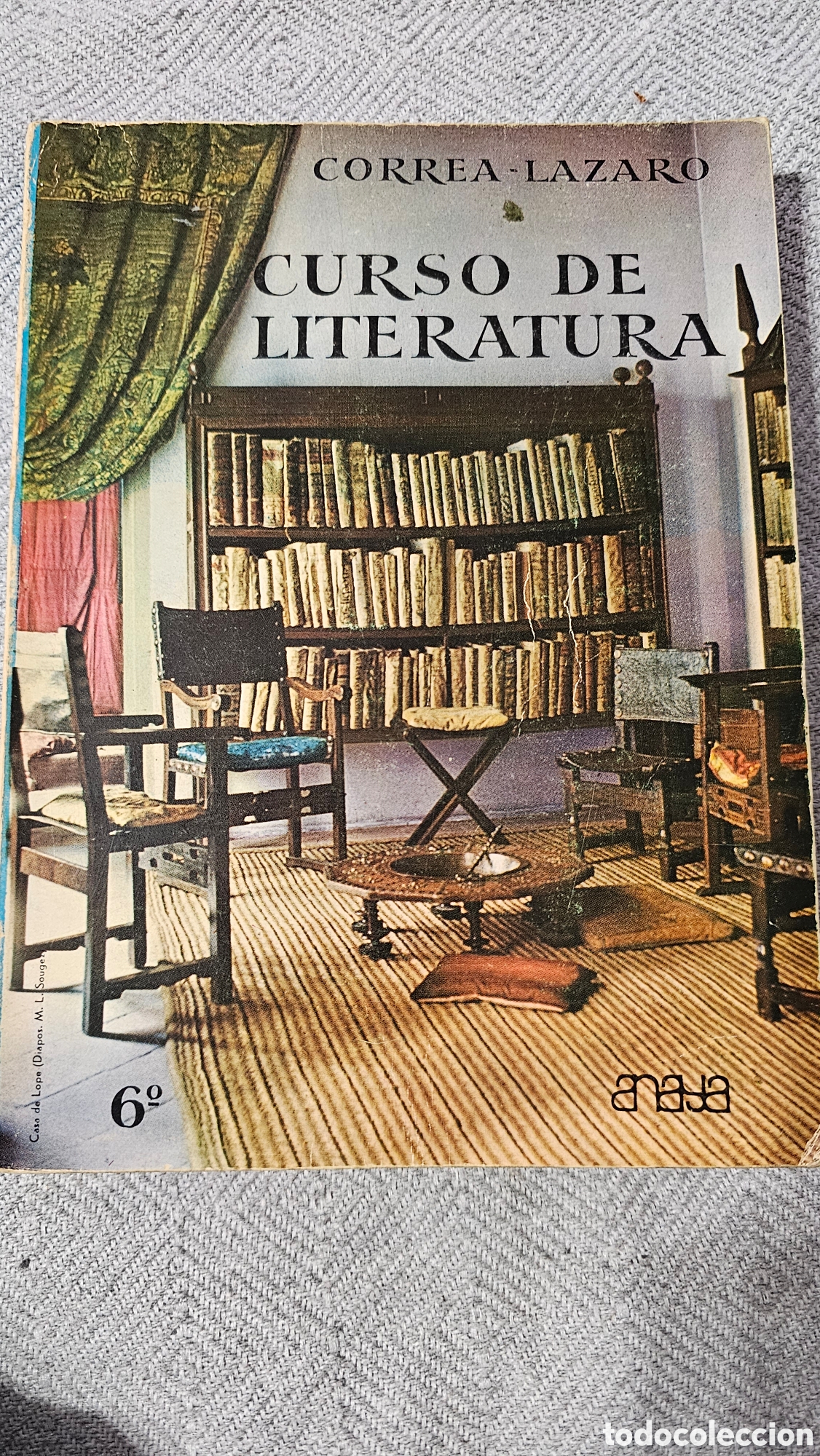 Libros de segunda mano: Curso de literatura (espa&ntilde;ola y universal) - Foto 1