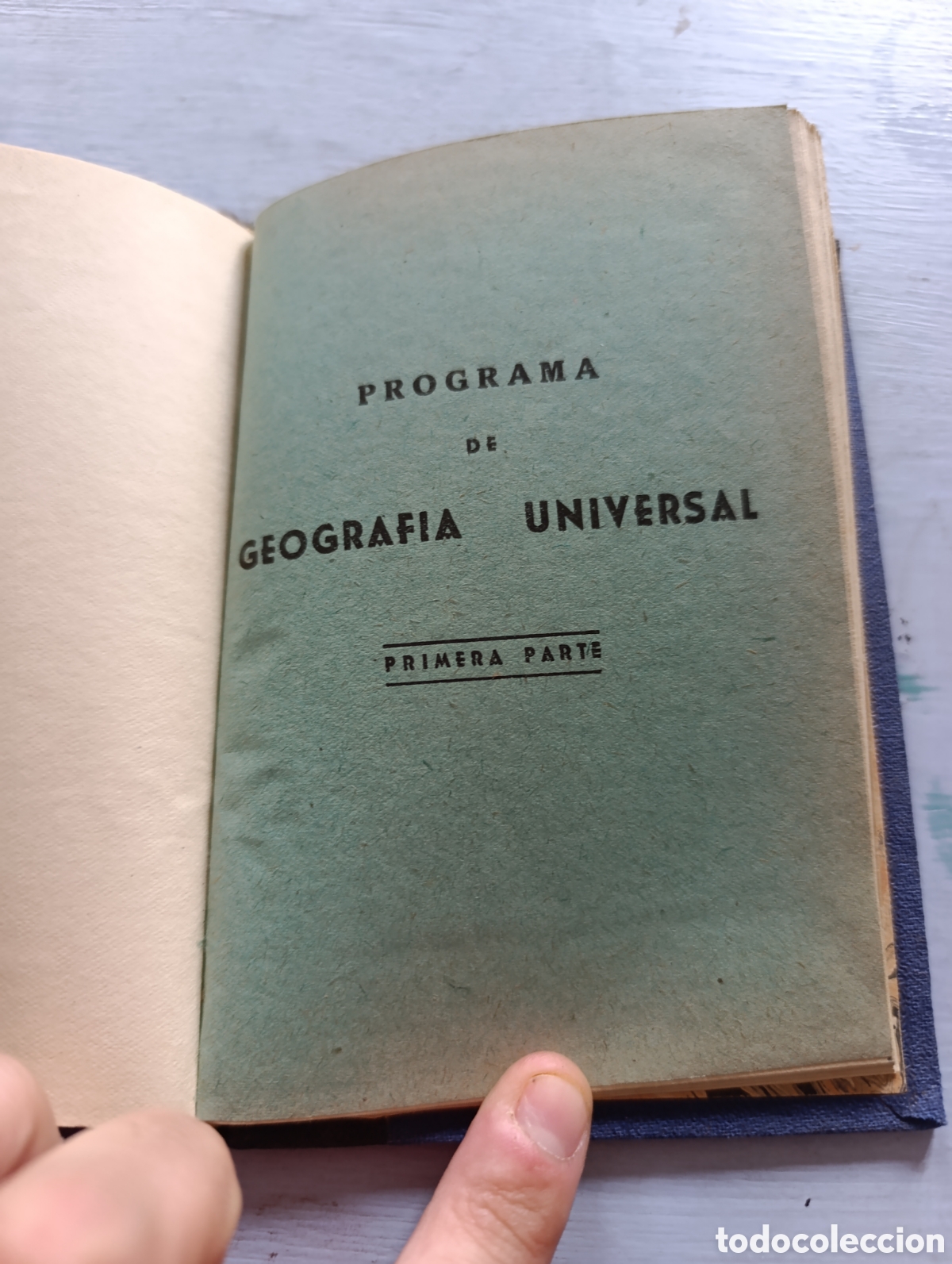 Libros de segunda mano: EDICIONES BRUNO Programa DE GEOGRAFIA UNIVERSAL PRIMERA PARTE. Madrid 1959 - Foto 3
