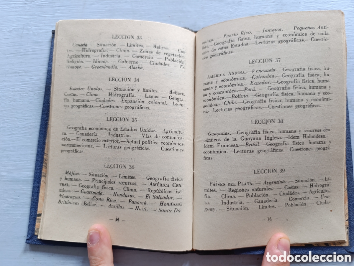 Libros de segunda mano: EDICIONES BRUNO Programa DE GEOGRAFIA UNIVERSAL PRIMERA PARTE. Madrid 1959 - Foto 2