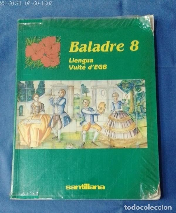 Libros de segunda mano: BALADRE 8 LLENGUA SANTILLANA - Foto 1