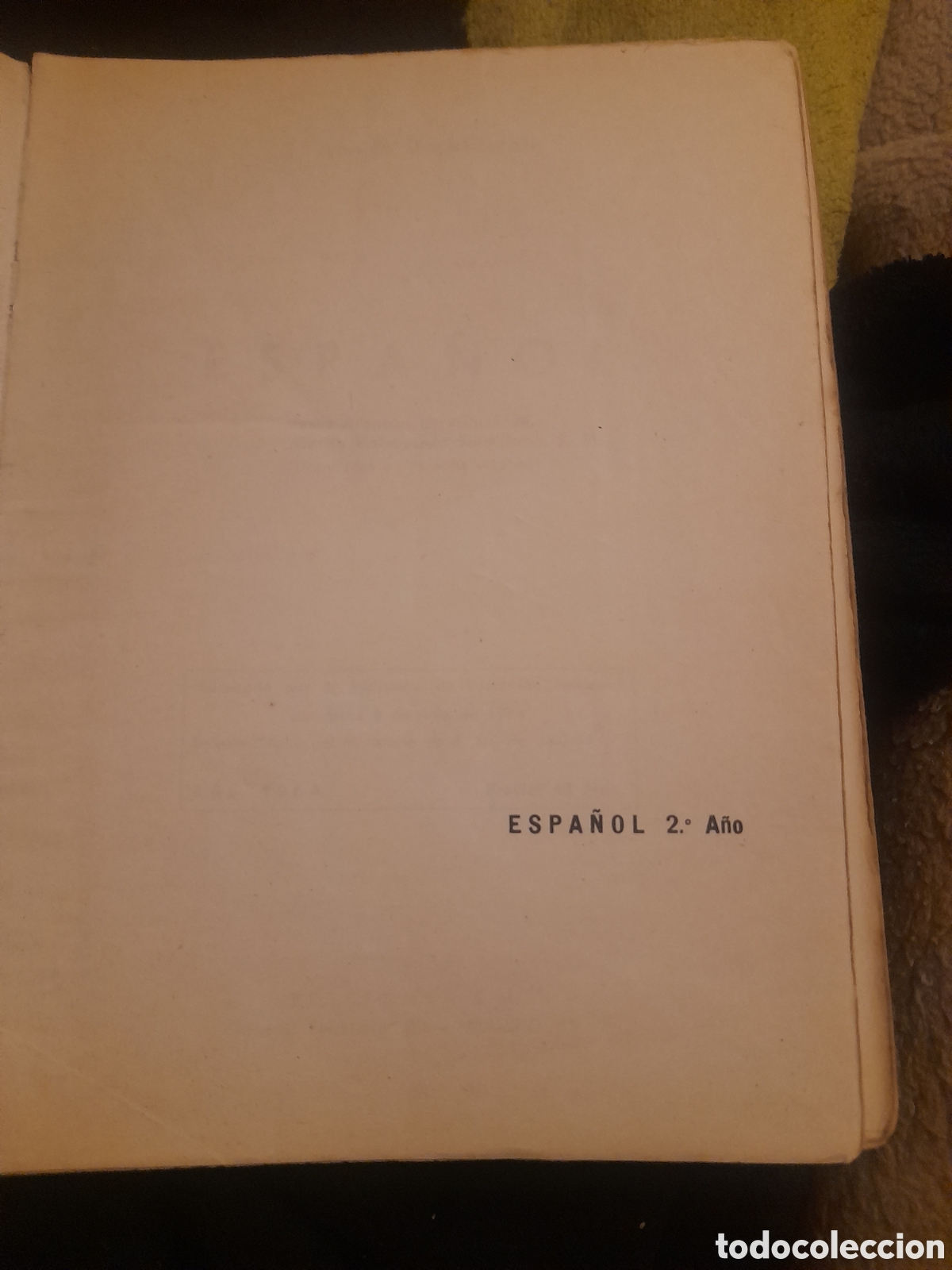 Libros de segunda mano: Libro de texto, Espa&ntilde;ol 2 a&ntilde;o de 1964, Edici&oacute;nes SM - Foto 3