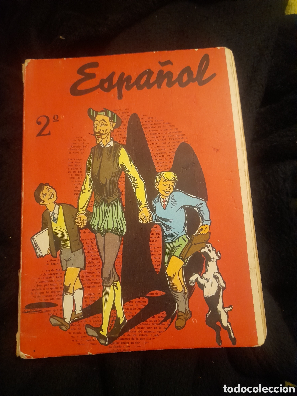 Libros de segunda mano: Libro de texto, Espa&ntilde;ol 2 a&ntilde;o de 1964, Edici&oacute;nes SM - Foto 1