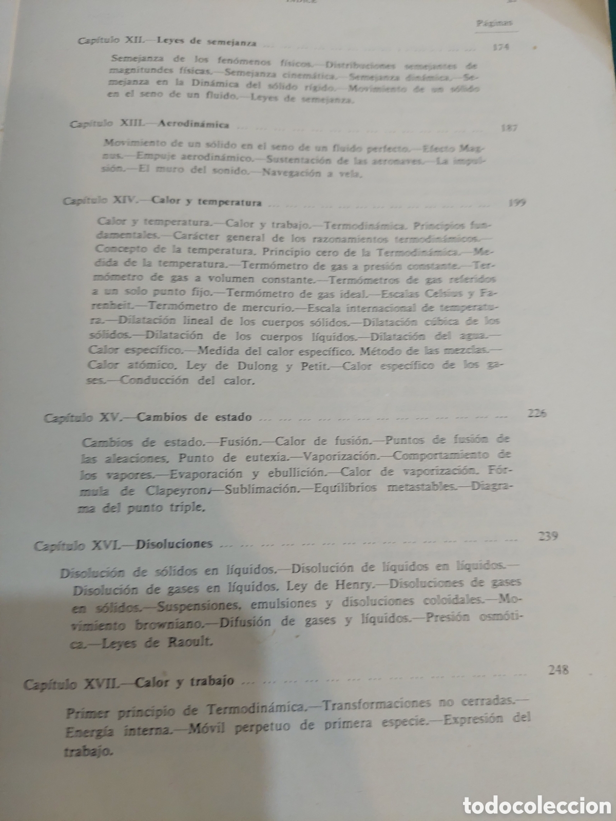 Libros de segunda mano: 1966 FISICA Luis bru xI edici&oacute;n - Foto 5