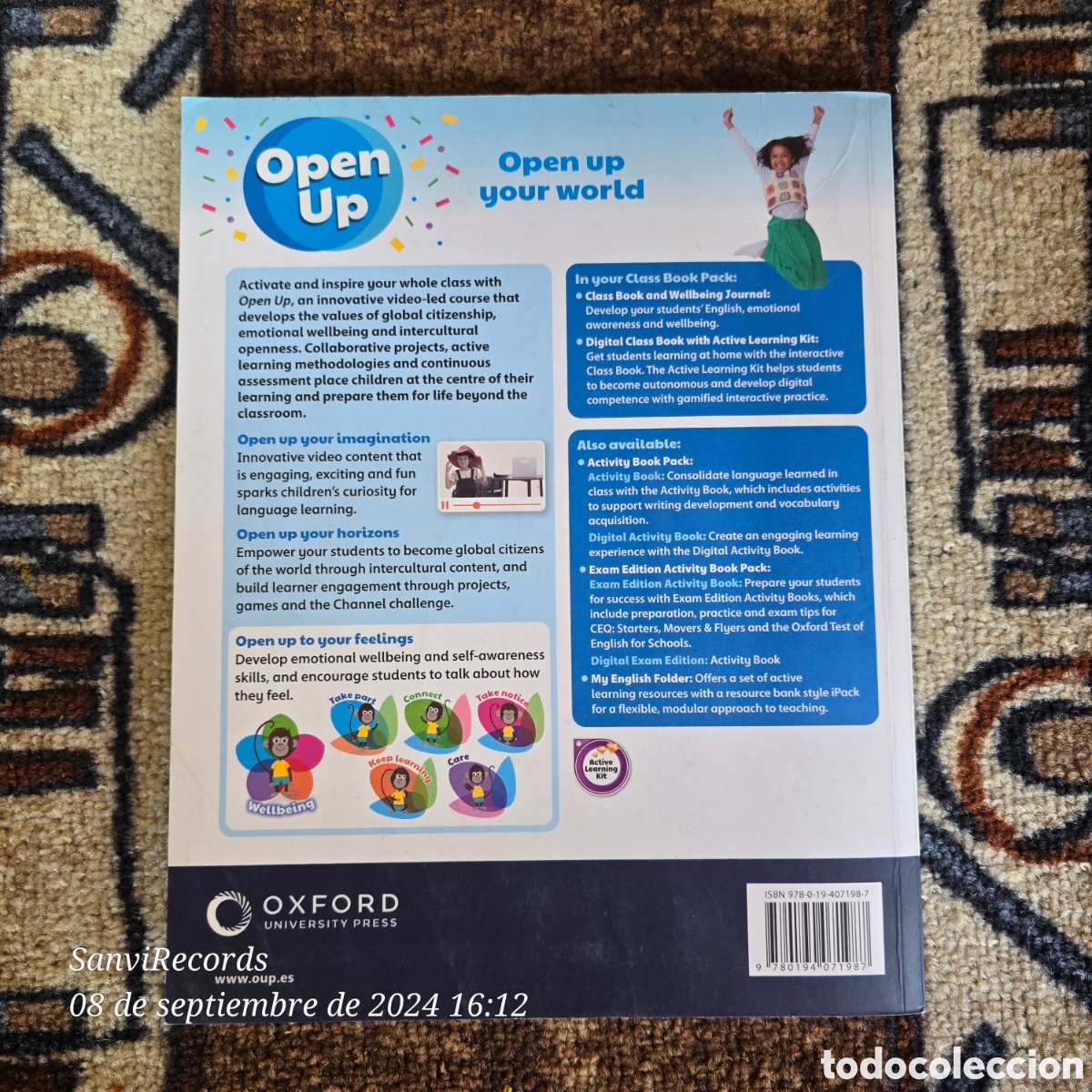 Libros de segunda mano: OPEN UP, CLASS BOOK PACK 2 (OXFORD) - Foto 7