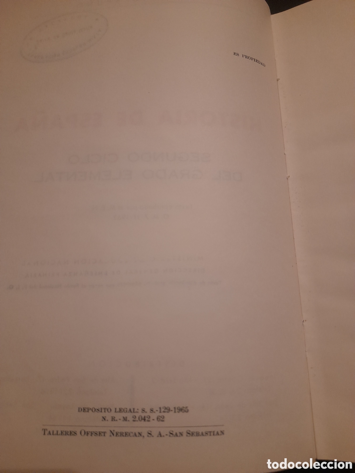 Libros de segunda mano: Libro de Texto, Historia de Espa&ntilde;a grado elemental, Edici&oacute;nes Bru&ntilde;o - Foto 4