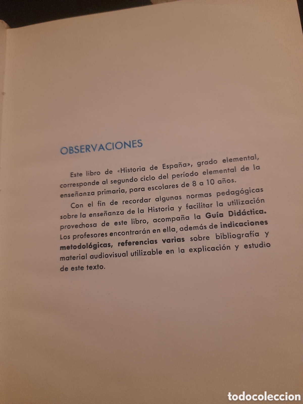 Libros de segunda mano: Libro de Texto, Historia de Espa&ntilde;a grado elemental, Edici&oacute;nes Bru&ntilde;o - Foto 5