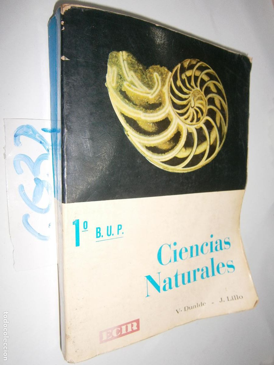 Libros de segunda mano: ANTIGUO LIBRO DE TEXTO - CIENCIAS NATURALES 1&ordm; BUP - Foto 1