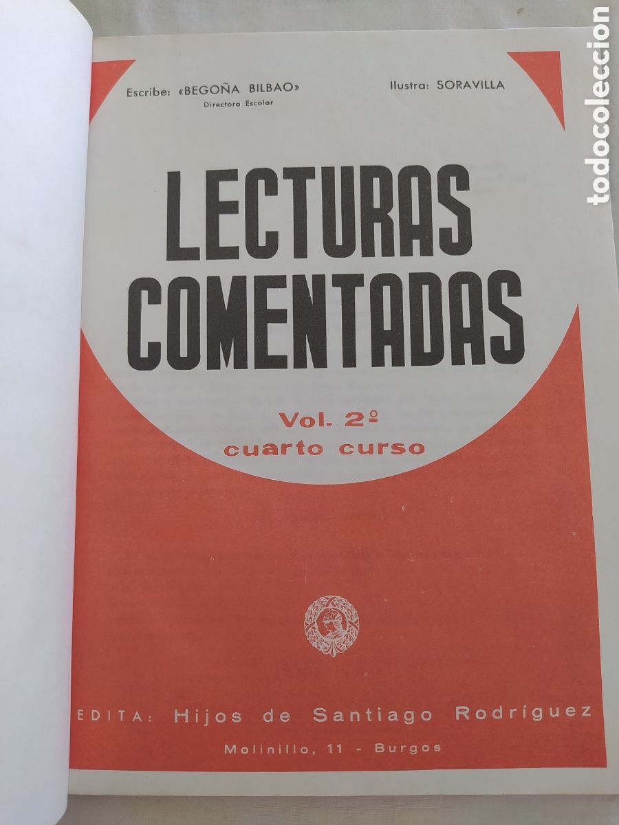Libros de segunda mano: BEGO&Ntilde;A BILBAO - LECTURAS COMENTADAS - Foto 2