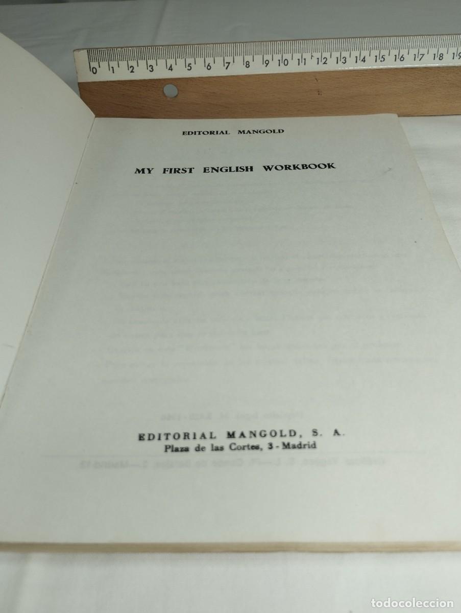 Libros de segunda mano: My first english workbook. Mangold. - Foto 2