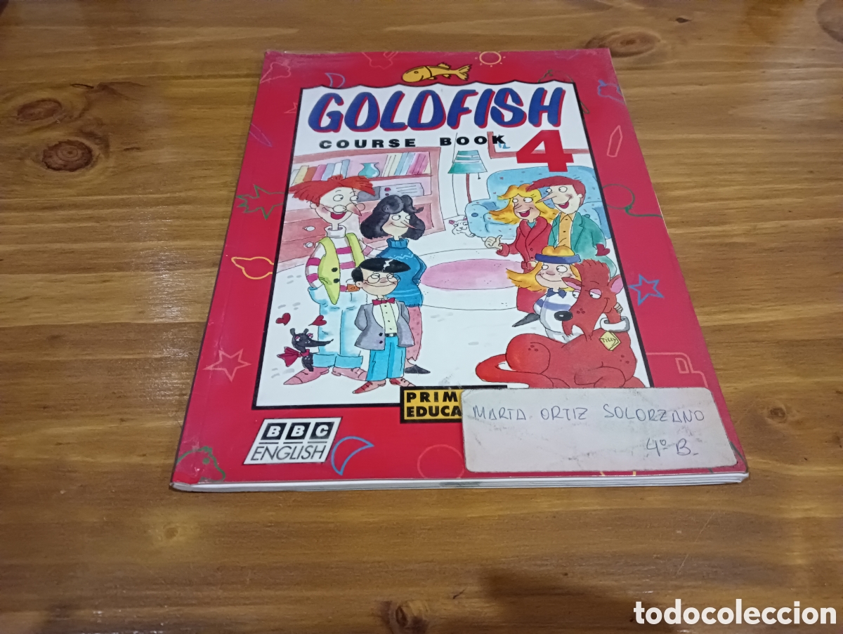 Libros de segunda mano: Goldfish course book 4 . Anaya - Foto 1