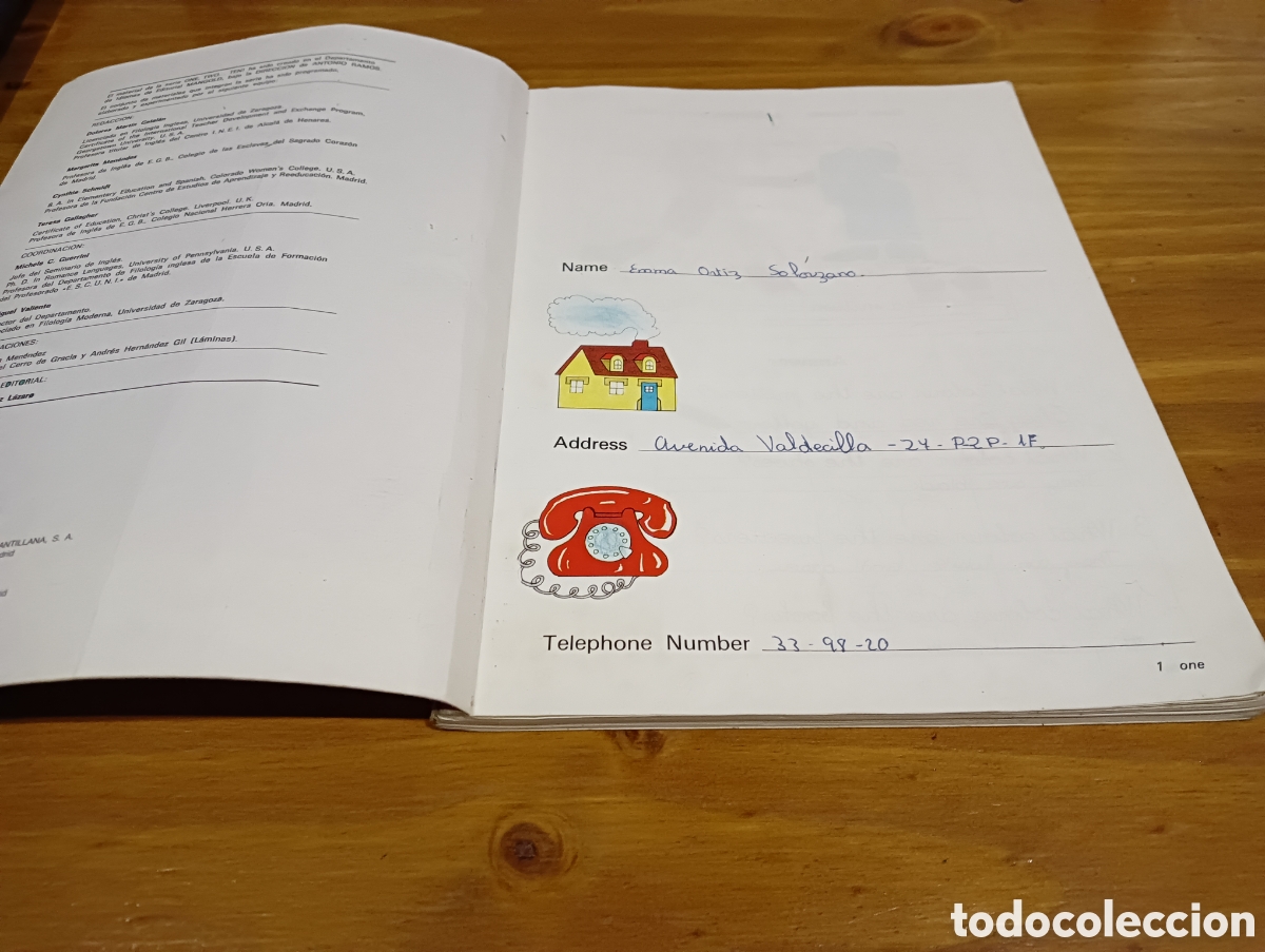 Libros de segunda mano: One.two...ten! Iniciaci&oacute;n al ingl&eacute;s 3 - Foto 2