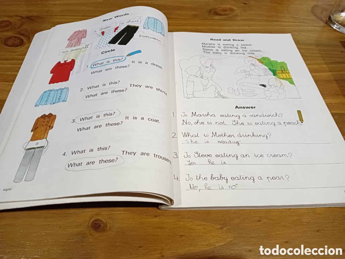 Libros de segunda mano: One.two...ten! Iniciaci&oacute;n al ingl&eacute;s 3 - Foto 7